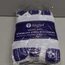 24 Count | KingSeal Stainless Steel Scrubbers, Scrub Pads, Heavy Duty, 50 gram Weight, Individually Wrapped - 2 Packs of 12 Scrubbers