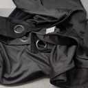 Joydeco Blackout Curtains for Bedroom - 90 Inch Long 100% Light Blocking 2 Panels Light Grey Drapes, Thermal Insulated Room Darkening Curtains, Linen Textured for Living Room, Rod Pocket & Back Tabs