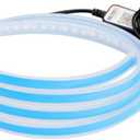 anso APP Control Car RGB LED DRL Hood Light-Strip Engine Cover Daytime Running Light (180cm)