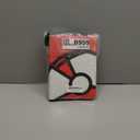 Trading Card Binder 4-Pockets, 400 Pockets Card Holder with 50 Removable Sleeves, Large Capacity & Waterproof Zipper Album Holder for Trading Card Collector, Portable Card Album Book for Game Card-Red