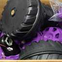  24V Kids Ride-on Electric ATV with Wireless Connection for Toddlers 3-8 Years Old - Purple - TQ10248US-ZS