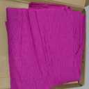 MECCANIXITY Crepe Paper Rolls 7.5ft Long 20 Inch Wide for Various Large Hanging Party Backdrop DIY Decorations, DIY Supplies, Purple Pack of 2