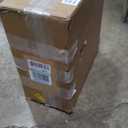 Rear Drilled and Slotted Brake Pads and Rotors Kit Ceramic Automotive Replacement Brake Kits Vented 13.70 Inch Compatible for Ford F150 Lobo 2012-2020 w/Manual Parking Brake (10 Pcs)