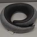 Neck Pillow, Travel Pillow uses Memory Foam to Support Neck Comfort, Ideal Companion for Airplane and car Travel, Compact, Convenient, and Versatile Airplane Sleep Pillow(Gray)