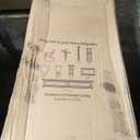 Mayne Fairfield 40-Inch Tall Planter  Weather-Resistant Indoor/Outdoor Garden Pot for Flowers, Patio, Porch, and Entryway, Durable Design (Espresso)