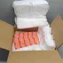 200 Pack Foam Pouches,4 Sizes Cushion Foam Pouch for Moving, Packing, Transportation and Storage, Moving Supplies Incidental Fragile Stickers(14x14 Inch, 12x12 Inch, 12x7.5 Inch, 7.5x7.5 Inch)