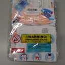 Winlyn 24 Sets Winter Decorations DIY Elf Ornaments Christmas Craft Kits Foam Elf with Snowflake Festive Foam Stickers for Kids Holiday Seasonal Gift Home Classroom Activities Party Favors