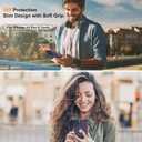 ORETECH for iPhone 14 Pro Case, with [2 x Screen Protectors] [10 Ft Military Grade Drop Test] [Camera Protection] 360 Full Body Shockproof Slim Thin Phone Case iPhone 14 Pro Cover 6.1" Purple