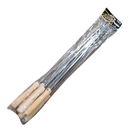 Outdoor Barbecue 6 Pieces Toast Fork Kebab Skewers Toast Fork for Long Skewers Kebab Sticks Skewers for BBQ Skewers Barbecue Skewers for Barbecue, 