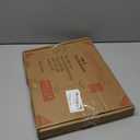 Small Pedestal Drink Table, Wooden Top Side Tables Martini Cocktail Drink Stand, Durable Square Tiny End Table Accent Table with Weighted Base for Living Room, Bedroom, Office, Small Spaces, Black (7.87")