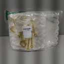 NWK 5 Piece Cake Stand Set with 2 x 3-Tier Cupcake Stands, 1 x2-Tier Cupcake Stands, 2 x Appetizer Trays, for Wedding Birthday Baby Shower Tea Party Decorations (Gold)