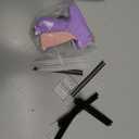 Stitch Gun for Clothes - Handheld Stitch Gun Quick Clothing Fixer - Tagging Gun - Includes 6 Needle, 1000 Black Fasteners & 1000 White Fasteners (Pink/Orange) (Purple)