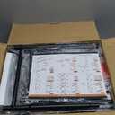 Wardrobe Closet,Portable Clothes Rack with 4 Tiers Shelves,Freestanding Closet Organizers and Storage System with Hanging Rods,Steel Clothing Rack Suitable for Cloakrooms,Bedrooms,Entrances,etc.Black