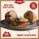 Kodiak Cakes Muffin Mix, Blueberry, 14 Ounce, Pack of 6
