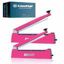 LinsnField Sealer Pro, Patented 8-inch Impulse Heat Sealer, 2-mm Sealing Width Super Heavy Duty Bag Sealing Machine with Extra 2 Replacements, 1Fuse Included, Dragon Fruit