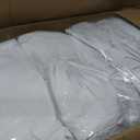 100 Pcs White Washable Removable Universal for Wedding Party Dining Banquet Polyester Spandex Stretch Slipcovers Chair Covers