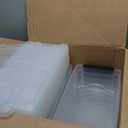 IRIS USA 6 Qt Stackable Plastic Storage Bins with Lids, 10 Pack - BPA-Free, Made in USA - See-Through Organizing Solution, Latches, Durable Nestable Containers, Secure Pull Handle - Clear