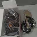 Mannequin Head Human Hair, Beauty Star Doll Head for Practice Hair Styling, 80% Real Hair Cosmetology Makeup Hairdressing Training Manicanequin Head with Clamp Stand + DIY Braiding Set (23.5", Dark Brown)