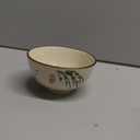 6 Pack Retro Ceramic Bowls, 4.5 Inch Japanese Rice Bowl, 10 Oz Small Soup Serving Set Hand-painted Cereal Holder for Salad, Dessert, Ice Cream, Noodles, Dishwasher Microwave Safe, Standard