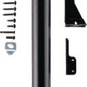 Wright Products Heavy-Duty Pneumatic Storm Door Closer  Durable, Adjustable, Quiet-Closing with Hold-Open Feature (Transitional, Black) (One Size)