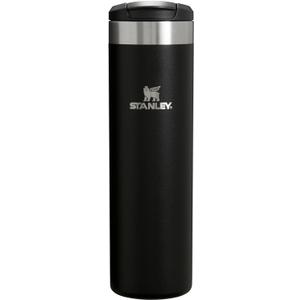 Stanley AeroLight Transit Bottle 20 oz | Locking Drink Through Lid | Leak Resistant Water Bottle or Coffee Travel Mug | Lightweight Insulated Stainless Steel | BPA-Free | Black