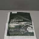 Set of 2 Pillow Protectors with Zipper Queen Size - 100% Resistant to Stains, Dust & Dirt - Washable Covers for Increased Pillow Lifespan