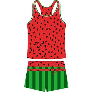 UNIFACO Teen Girls Tankini Swimsuit Size 14-16 Two Piece Boyshort Bathing Suit Kids Beach Pool Swimwear