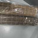 LazBlinds Cordless Bamboo Roman Shades, Highfield Teak