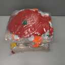 2 x TOBEHIGHER 3Ft DIY Felt Christmas Tree for Kids, 29pcs Detachable Ornaments Toddler Wall Hanging Christmas Tree with String Light (Batteries not Included) (Small, Three layers of snow edge)