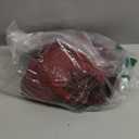 Floerns Women's Plus Size Off The Shoulder Sexy Bodycon Midi Dress Drawstring Slit Hem Long Sleeve Elegant Party Dresses Burgundy 3X-Large Plus