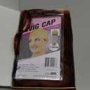 Haloo Auburn Bob Wigs with Bangs Shoulder Length Straight Natural Looking Synthetic Heat Resistant Medium Hair Wigs for Women Daily Party, 16 Inch