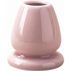 Ceramic Matcha Whisk Holder, Matcha Chasen Holder, Matcha Whisk Stand for Bamboo Matcha Chasen, Matcha Set Accessories for Tea Ceremony Set (Pink)