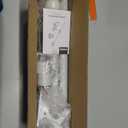 Yeesun Flag Pole,6FT American Flag Pole & Bracket-Flagpoles for 3 x 5 Flags Holder for House Porch & Outdoor,Tangle Free and Wall Mount Flag Pole Kit (Without Flag,White)