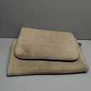 Yimobra Memory Foam Bathroom Rugs Sets 2 Piece - Super Soft Absorbent Quick Dry Bath Mat Set, Machine Washable Non Slip Floor Carpet for Tub Shower & Single Sink (17x24 & 31.5x20 Inch, Beige)