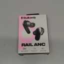 Skullcandy Rail ANC Wireless Earbuds, Bluetooth Headphones, Active Noise Cancelling, Up to 38 Hours Battery, Microphone for iPhone Android, Customizable via App - True Black