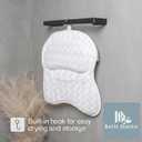 Bath Pillow Bathtub Pillow Back Neck Support Pillow, Spa Cushion for Tub, Relaxing Headrest Bath Pillow, Portable Washable Bathtub Accessories with 3D Air Mesh Thick Soft Bath Pillow (Deluxe)