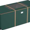 Rolling Storage Bag - 67in Storage Bags with Durable Handles and Wheels for Outdoor Cushion, Clothes, and More by Pure Garden (Green) (12-Ft.)