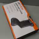 47.2 Long Seat Cushion with Heat for Back and Thighs, Heated Seat Covers in 2 Intensities, Black Mesh Seat Warmer in PU Leather Case, Gift for Father Day and Mother Day