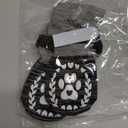 EXPAWLORER Dog Socks to prevent Licking and Slipping, Winter Dog Shoes for Cold Weather Snow, Paw Protectors for Hardwood Floors Anti-Slip, Dog Booties for Small Medium Large Senior Dogs, Black Grey L