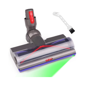 Laymi High Torque Replacement Brush Head for Dyson V7 V8 V10 V11 V15 SV10 SV12 SV14 Animal Absolute Vacuum Cleaners with Headlights, Suction Adjustment Slide Switch