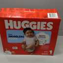 Huggies Size 1 Diapers, Little Snugglers Baby Diapers, Size 1 (8-14 lbs), 168 Count