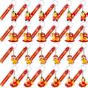 Huaerle 24 Pcs Horse Keychain Chinese New Year Keychains 2026 Chinese Zodiac Horse Keychain Keyring for New Year Zodiac Gift Souvenir