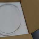 famiware Serving Platter, Oval 15.59/14.3/12.9 inch Serving Dishes for Entertaining, Serving Bowls, Microwave Safe, Stonware Serving Trays for Party, Turkey, Cheese, Ocean Series, Cappuccino White