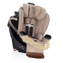 Evenflo Revolve360 Extend All-in-One Rotating Car Seat with Green & Gentle Fabric (Travertine), Mfg date: 

12/27/2025