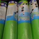 Funtery 16 Pack 3 mm Thick Yoga Mat Exercise Workout Mat Non Slip Fitness Pad for Women Gym Home Yoga Pilates (Green)