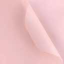 20-sheet Luxury Designer Flower Wrapping Paper, Floral Waterproof Bouquet Wrapping Paper, Florist Wapping Paper for DIY (Plain Pink)