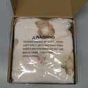 Mini Crib Sheets for Baby Boy Girl 2 Pack, Neutral Mini Crib Mattress Sheet 24" x 38", Muslin Nursery Bedding Soft and Breathable Comfort (Teddy & Friends)