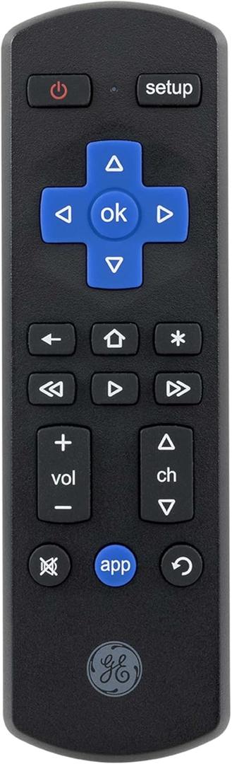 GE Roku TV Remote Replacement Only for ROKU TV and TCL/ONN/Hisense/Sharp/Element/Westinghouse/Philips Replacement Remote 66814