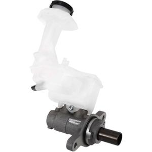 Brake Master Cylinder with Reservoir No.D60104BA0A for Nissan Rogue 2015-2020 Hydraulic Master Cylinder Silver Tone,White Aluminum Alloy,Plastic 1 Pc