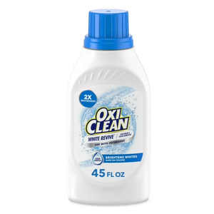 OxiClean White Revive Whitener & Stain Remover Liquid Additive, 45 fl oz